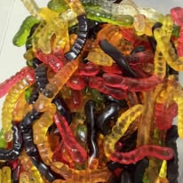 Serpents multicolores - 100g