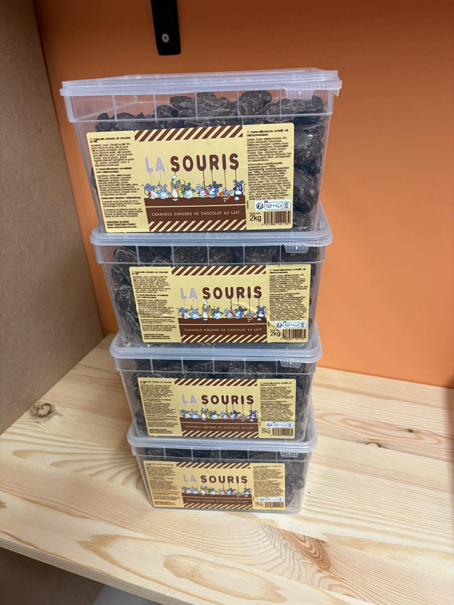 SOURIS Caramel - La Boîte de 2kg