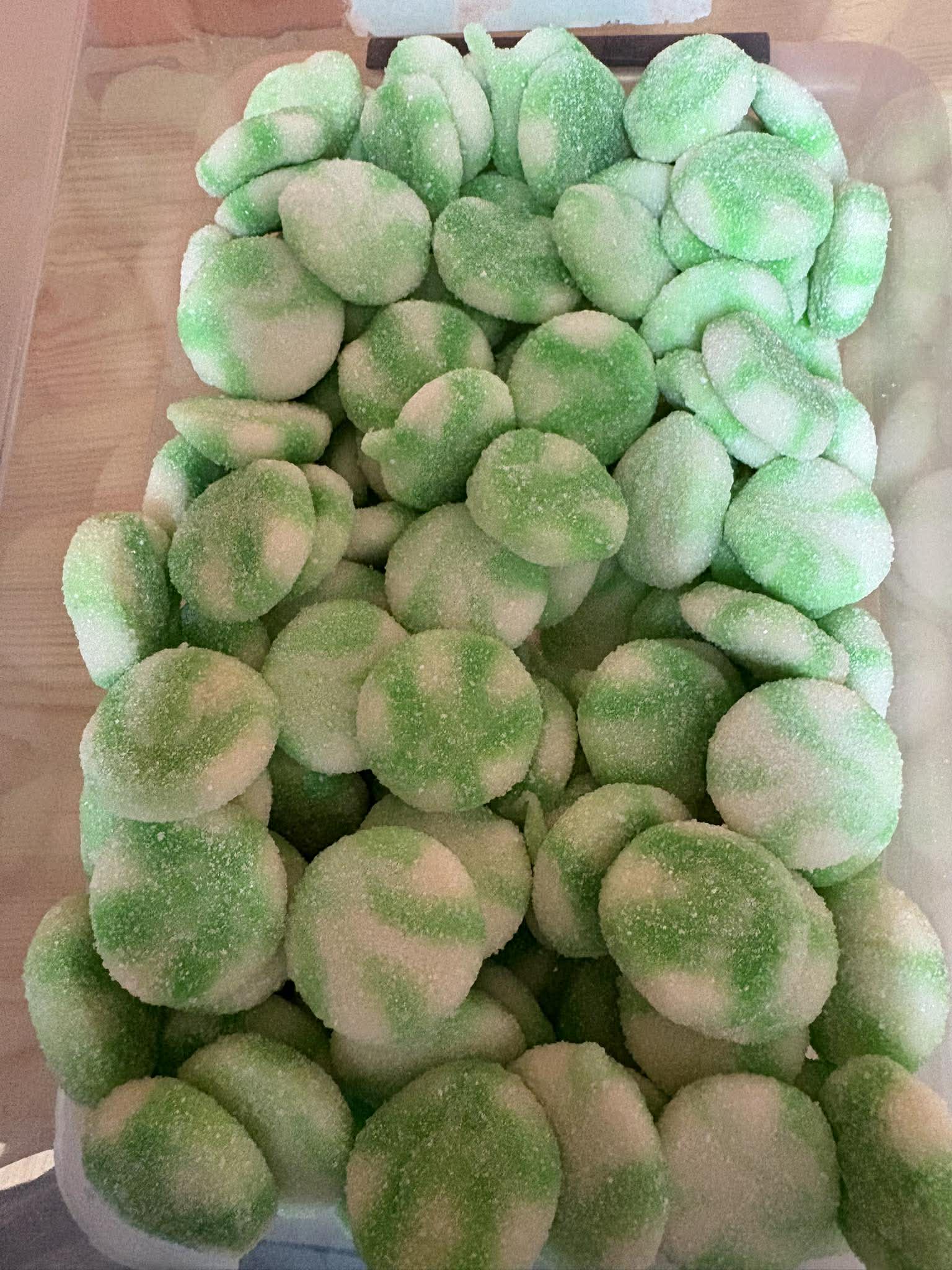 Boule Verte Pika - Bonbons Kiwi -  100g