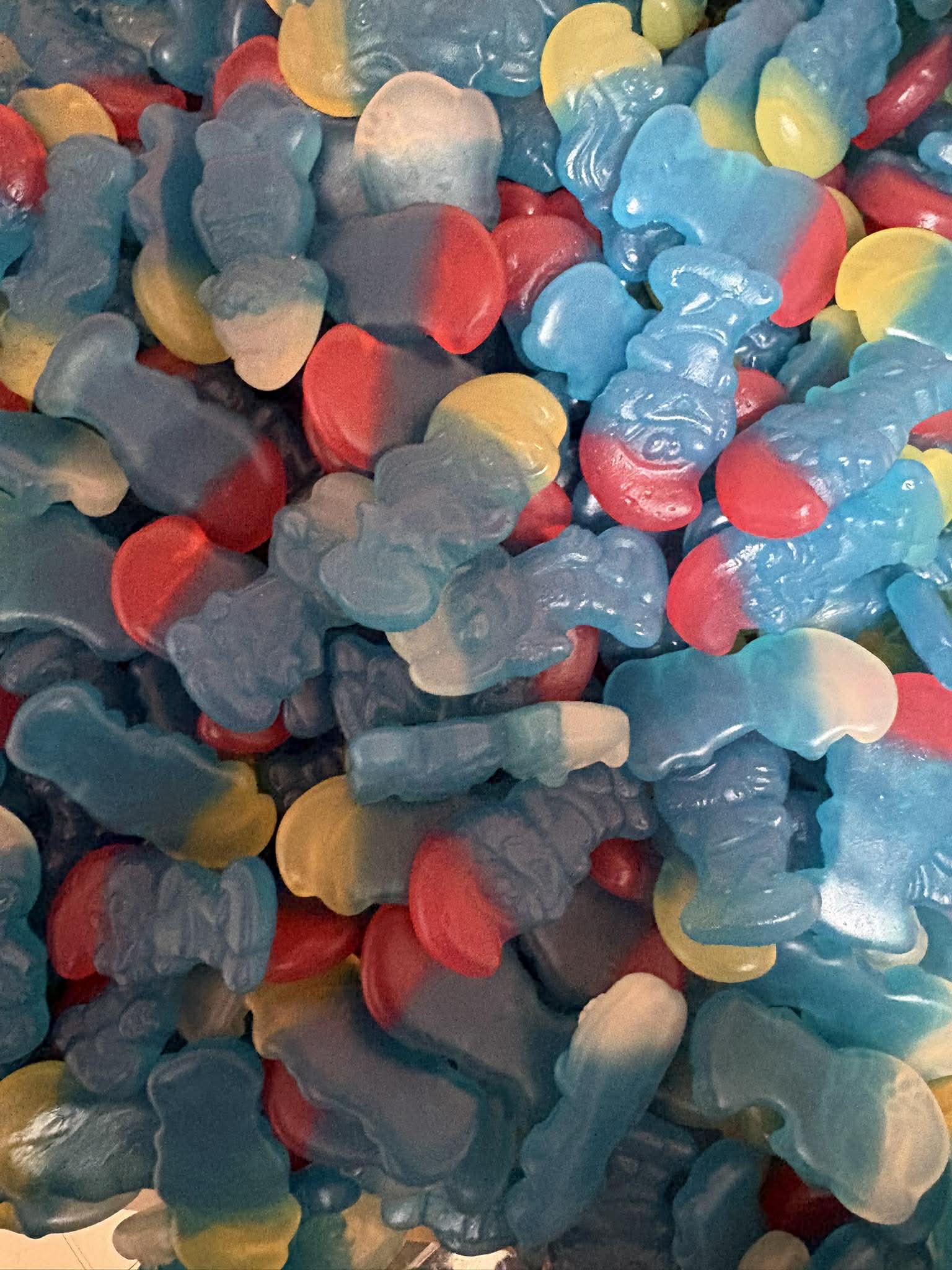 Schtroumpfs Grand DUR Haribo - 100g