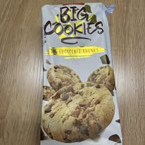 BIG COOKIES PEPITES DE CHOCOLAT BARQUETTE 150 G à 1.50 euro