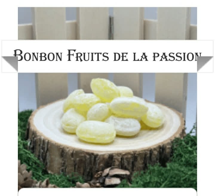 Bonbon Vosgiens Fruits de la passion 6e le paquet