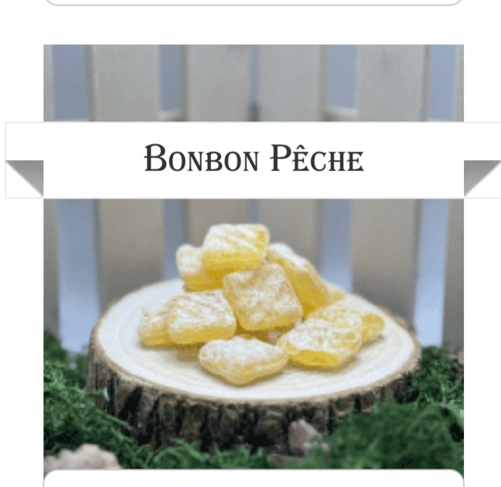 Bonbon Vosgiens Pêche 6e le paquet