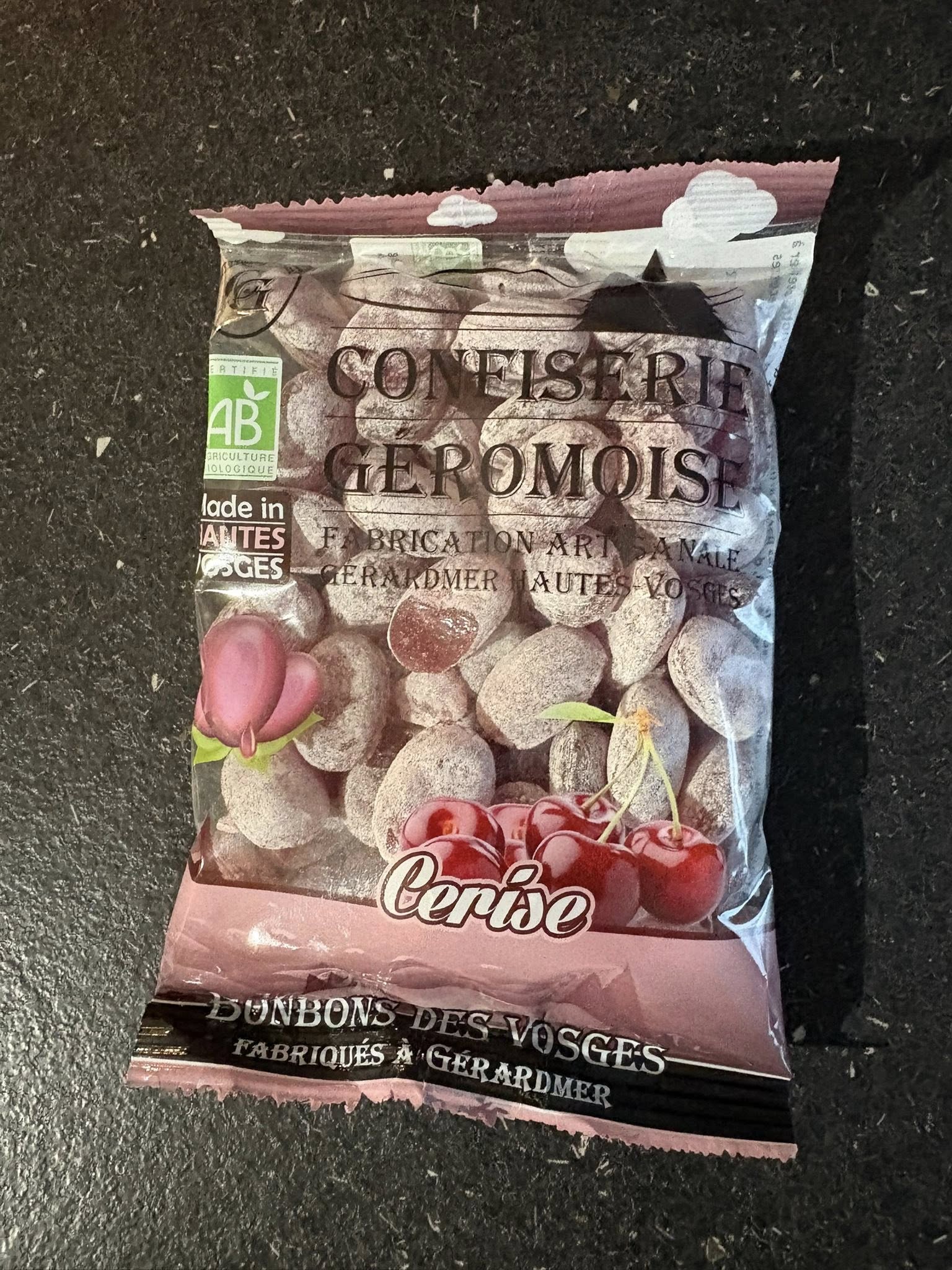 Bonbon Vosgiens Cerise 6e le paquet
