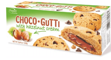 Biscuits Choco Gutti à la crème de noisette