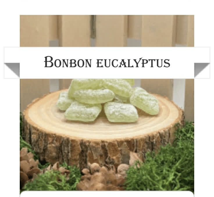 Bonbon Vosgiens Eucalyptus 6e le paquet