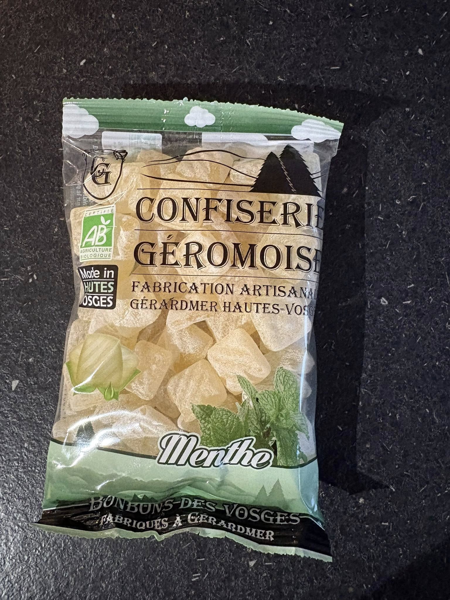Bonbon Vosgiens Menthe 6e le paquet
