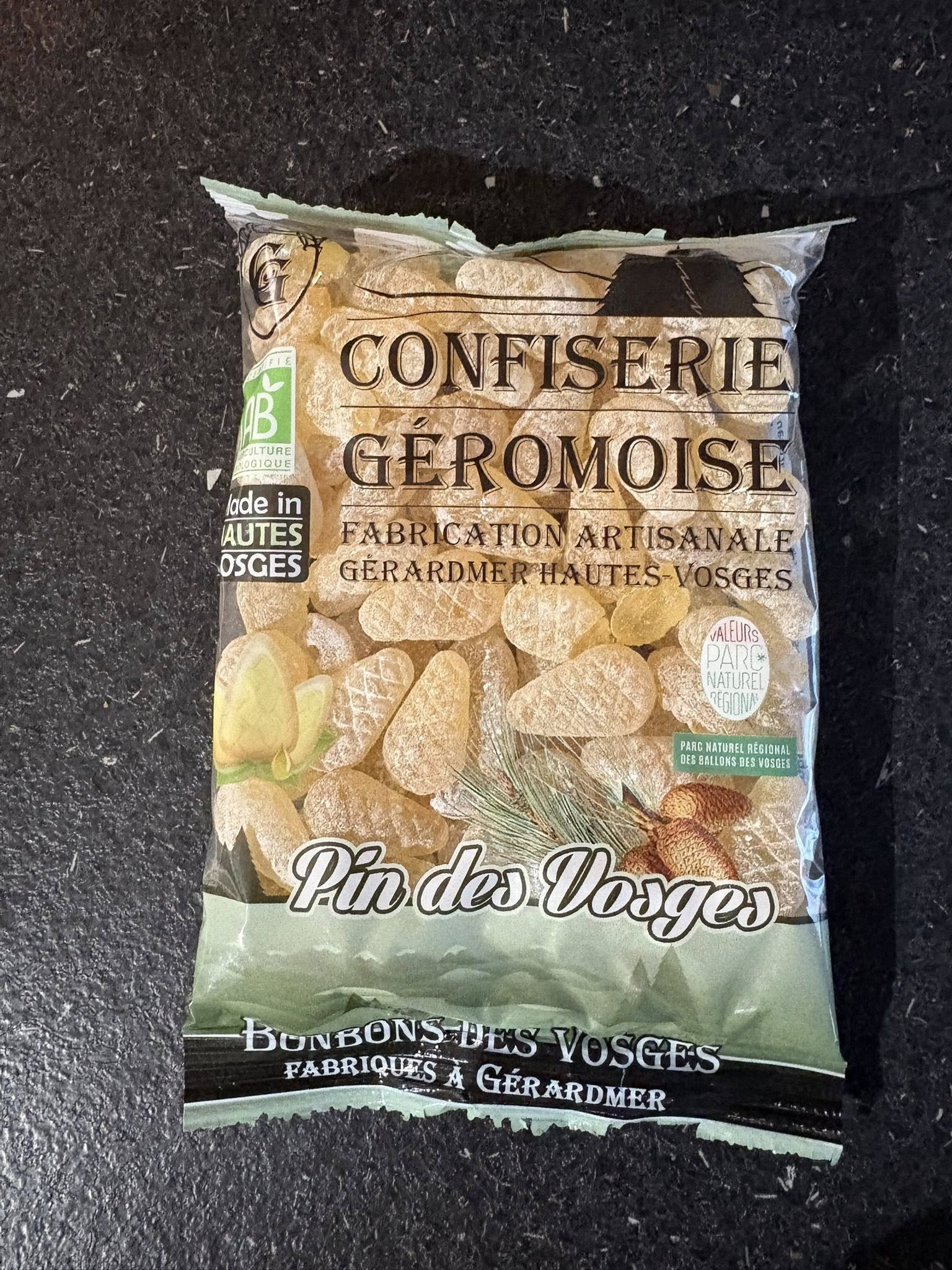 Bonbon Vosgiens Pin des Vosges 6e le paquet