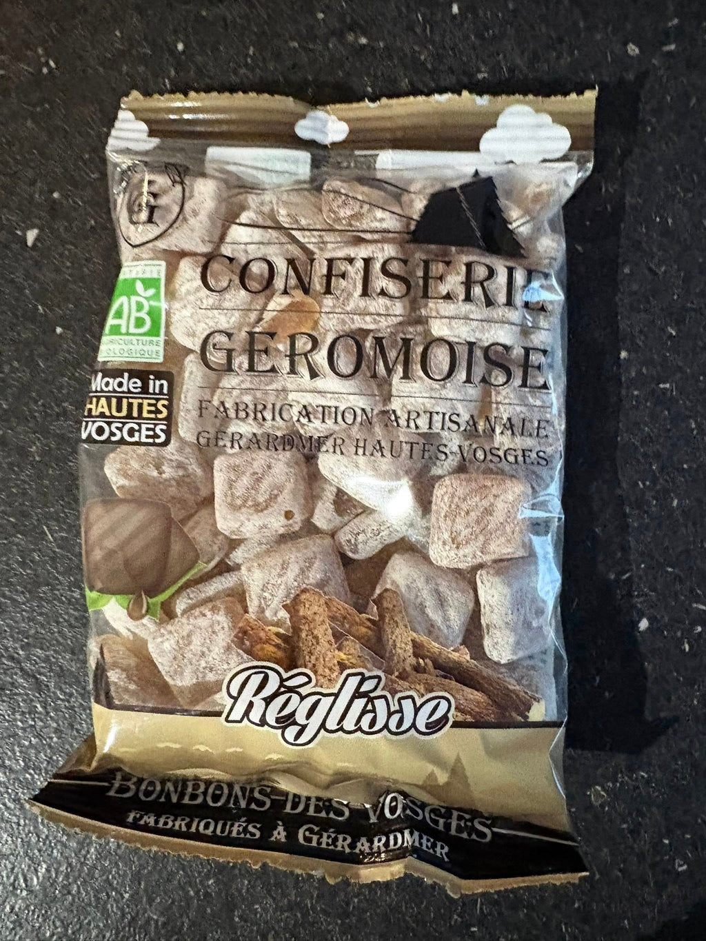 Bonbon Vosgiens Réglisse 6e le paquet