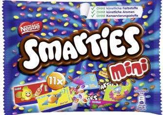 Mini Smarties par 11, 158g