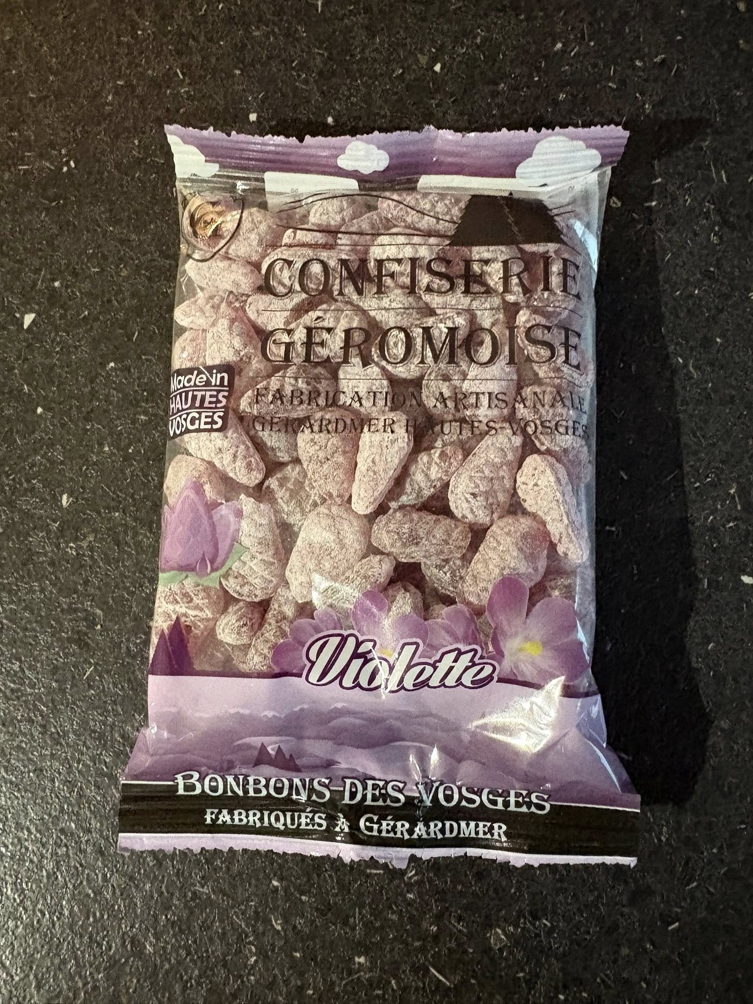 Bonbon Vosgiens Violette 6e le paquet