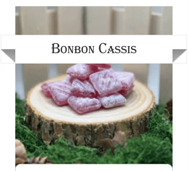 Bonbon Vosgiens Cassis 6e le paquet