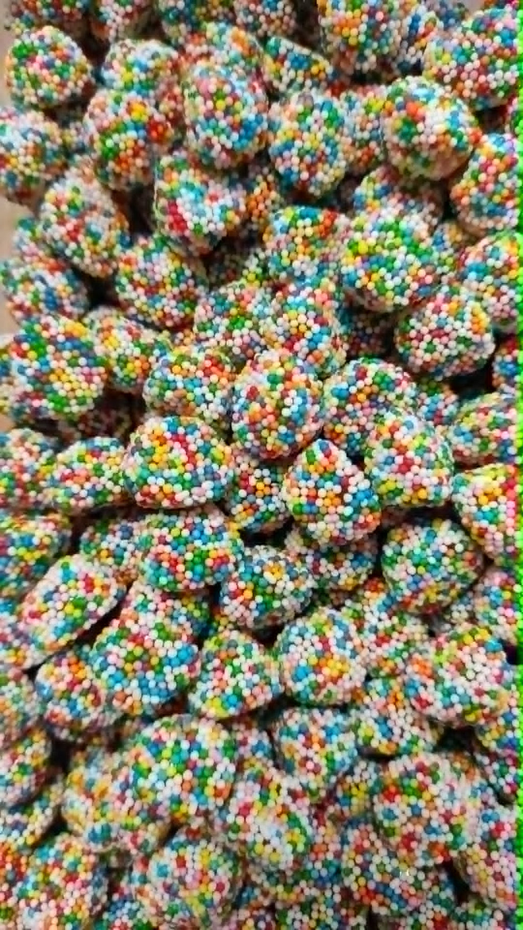 Mûres perlées MULTICOLORES - 100g