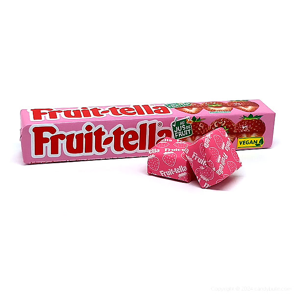 fruittela fraise par 3: 1.50 euro pièce